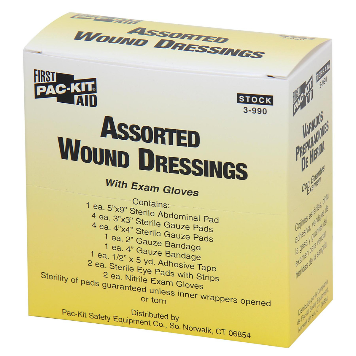 Large Wound Dressing Kit - First Aid Safety